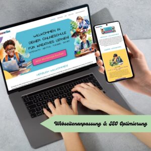 Webseitenanpassung