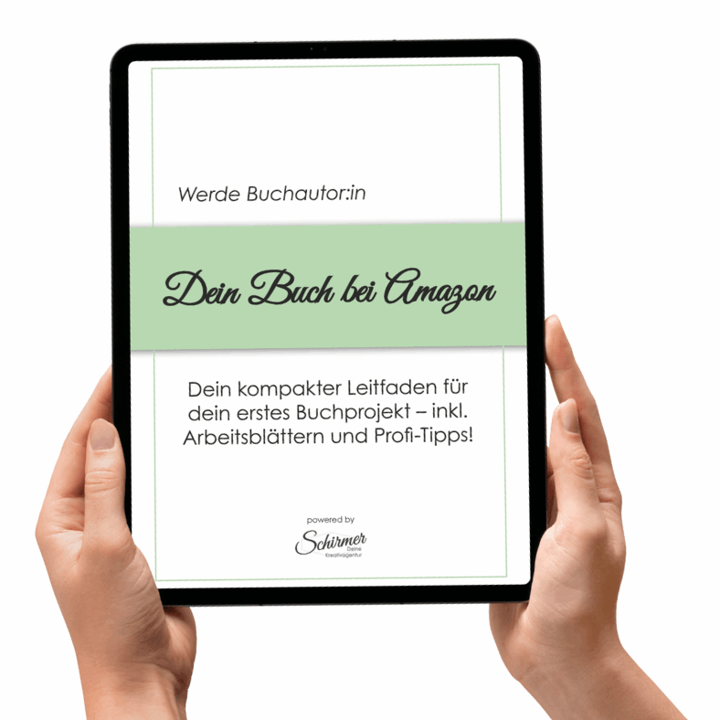 Anne Schirmer Freebie Mediengestalterin Werbun Social Media Design Fehler Existenzgründung Ladenausstattung Amazon KDP